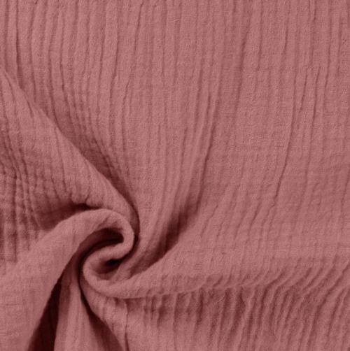 Hydrofiele doek met naam roze